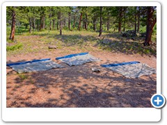 Tent Unfolded Three in Three Unzippered Sections