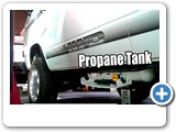New updated 3.3 gallon propane tank from GoWesty