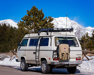 Van Life Geek Syncro Westy in Rocky Mountain National Park