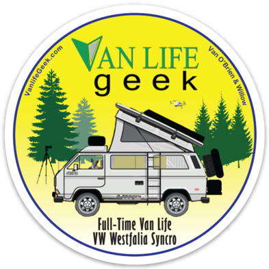 Cool custom Sticker Mule sticker for my VW Westfalia Syncro Campervan