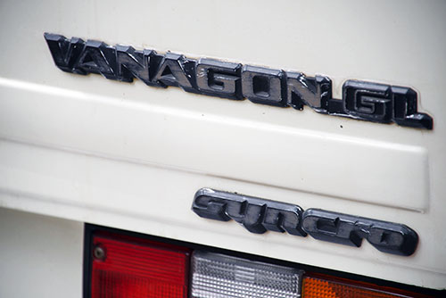 Vanagon GL Syncro Badges