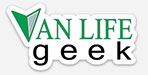 Van Life Geek graphic sticker from Sticker Mule