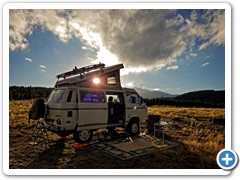 2016-September Nat Forest treeless camp Sunset