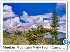 Meeker Mountain View From Campsite