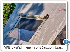 ARB 3-Wall Tent Front Section Used As Wind/Rain Break