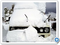 Snowy Front View